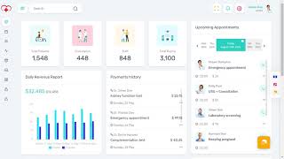 Medical Dashboard Bootstrap 5 Admin Template with LTR Light Theme