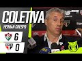Hernán Crespo fala após jogo Fluminense x São Paulo ⚽