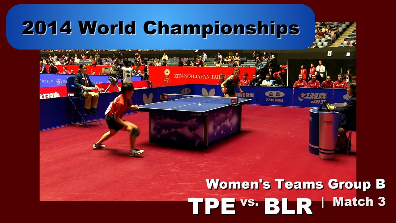 2014 WTTC Women's Team - Group B: TPE - BLR Match 3: Chen Szu-Yu v Elena Dubkova