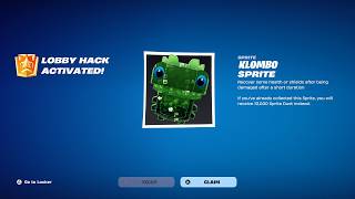 How/When to Unlock Cheat Master Klombo Sprite | Fortnite Season 4 Override screenshot 2