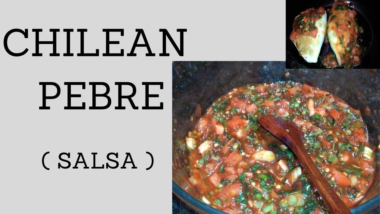 How to make the Chilean signature PEBRE AT HOME! ( SALSA)
