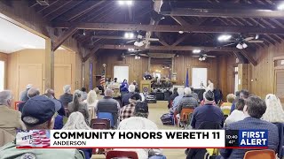 Anderson community honors Wereth 11