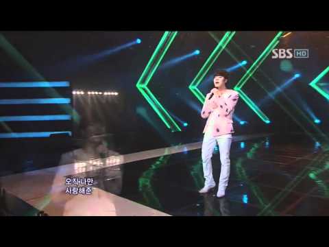 Leehyun - You are the best in my life sbs 인기가요 20110320