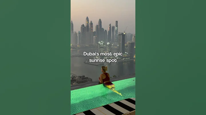 Aura Skypool in Dubai - world’s highest 360’ infinity pool #dubailife #onlyindubai #dubaiattractions