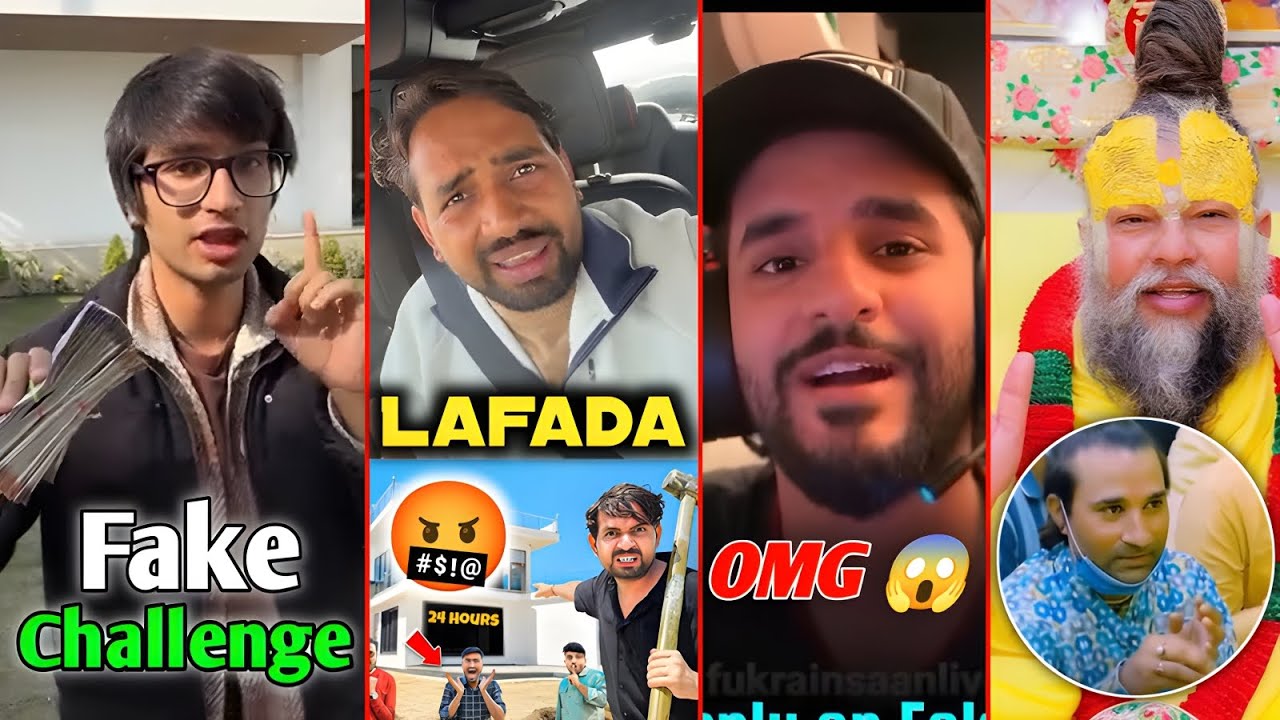 Sourav Joshi Fake Challenge || Fukra insaan Guye Gussa 😯 || Premanand Ji Maharaj