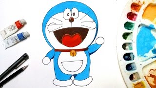 ✿How to draw doraemon Easily and step by step✿ screenshot 5