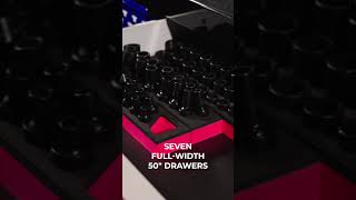 50 Laser-Cut Stars on This Snap-on Box #toolstorage #snapon #automotivetech