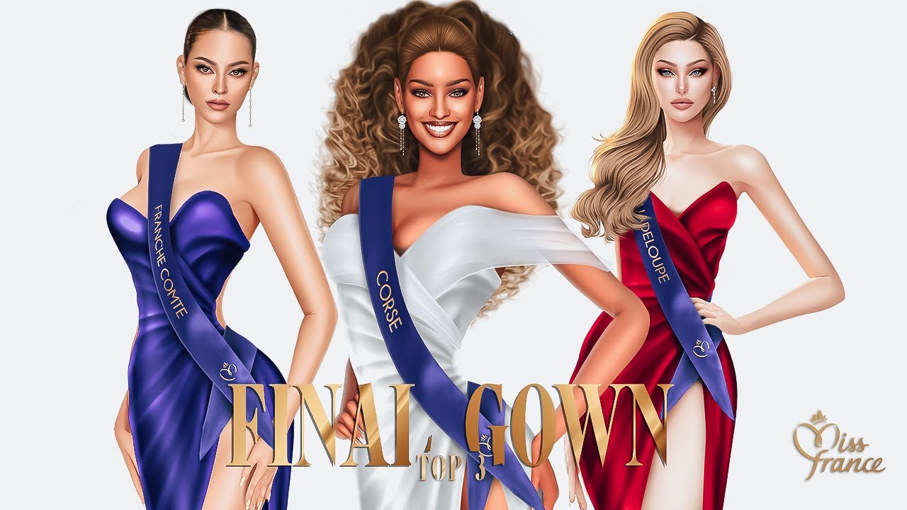 Miss France Sims 2022 - Final Gown Top 3