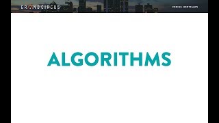 Algorithms, Part 1 - What is an Algorithm?