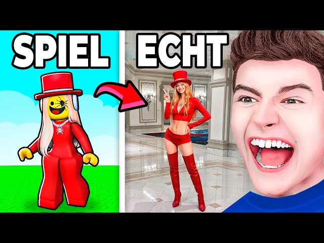 Ich habe die AVATARE meiner FREUNDE REALISTISCH gemacht in ROBLOX...