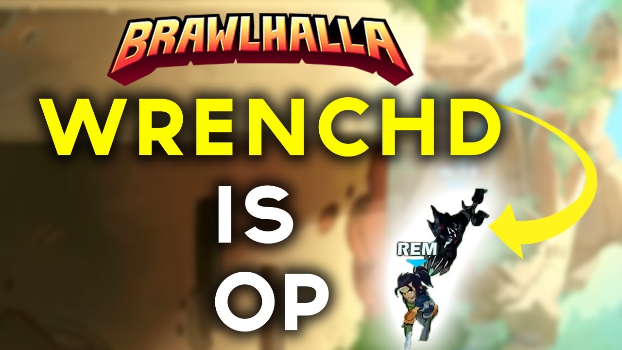 NERF WRENCHD! Монтаж игрока Brawlhalla №3 (ужасные струны, защитные щитки, безумные розыгрыши)