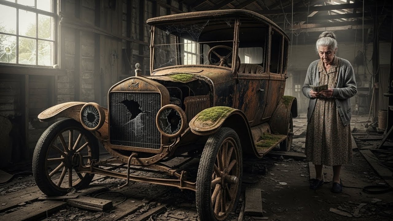 ASMR Car Restoration! 100 Year Old Ford Model T Total Disrepair to Showroom New