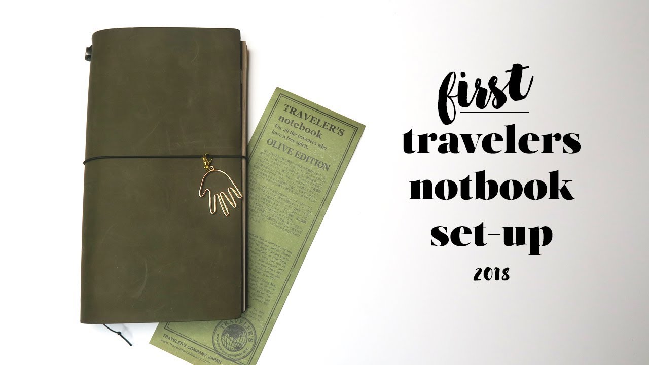 First Travelers Notebook Set-Up | Friedia