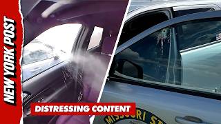 Suspect Opens Fire on Cops During Wild High-Speed Chase, Then Turns Gun on Himself