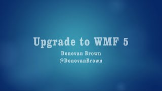 Upgrade to Windows Management Framework 5 preview