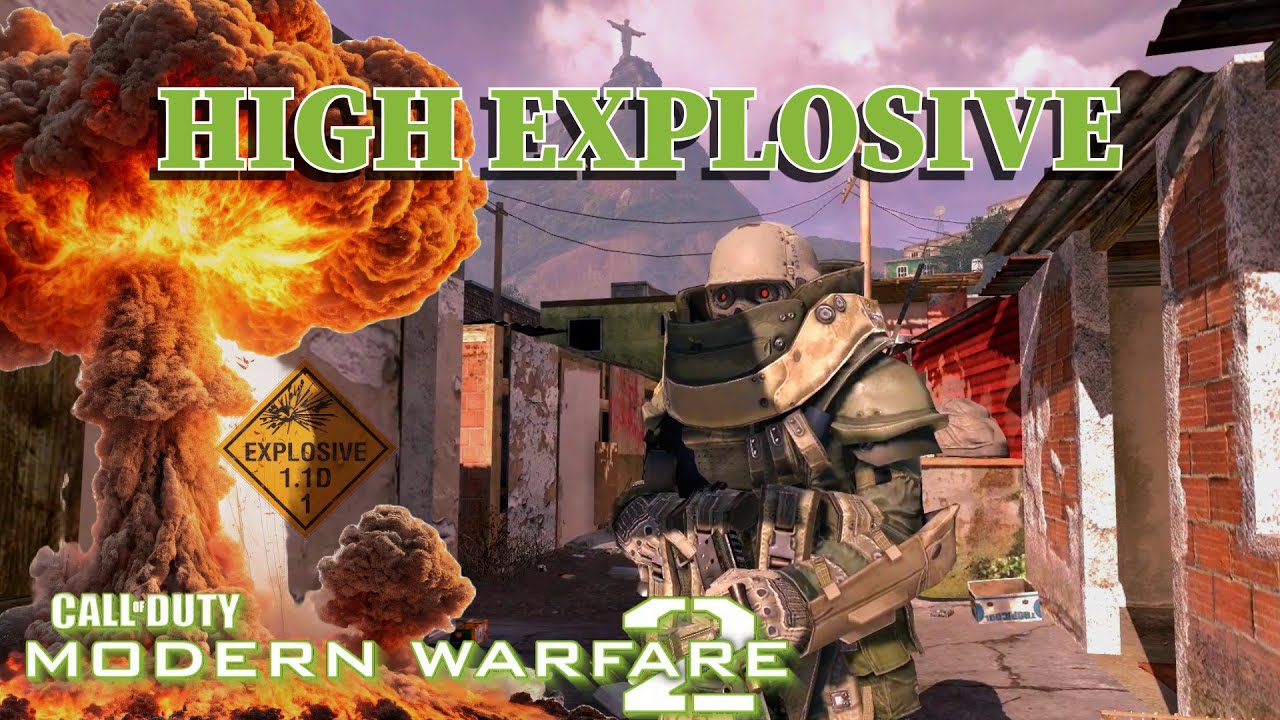 Call of Duty MW2 SpecOps: High Explosive Veteran Gameplay - YouTube