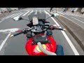 YAMAHA FZ1 FAZER|Baby Face Back Step_DUNLOP α14_KOMINE KK-901 installed|Tokyo Bay Area
