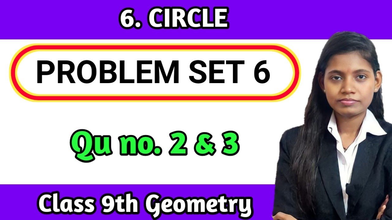 Problem set 6 geometry class 9th question 2 and 3 mathematics part 2 ...