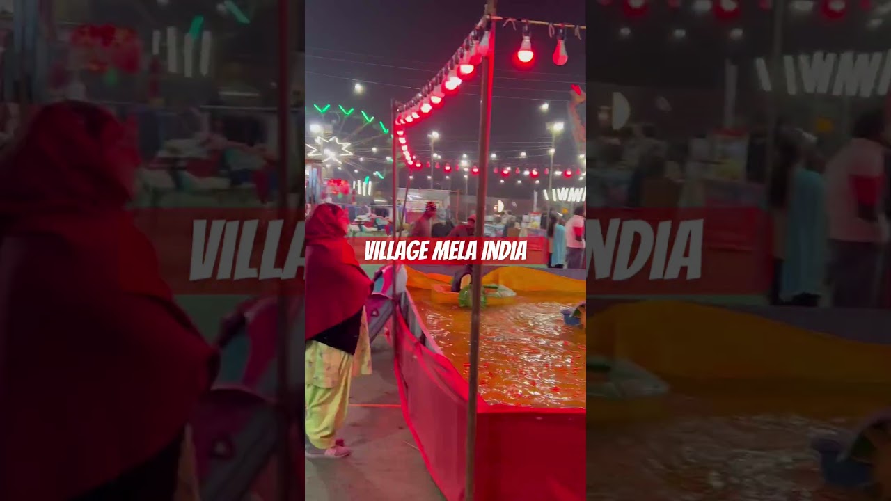 Village Fair Mela in India! 🎡🎉 
