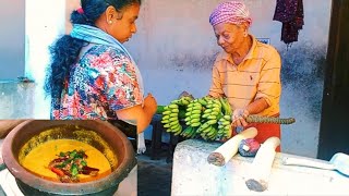 വാഴക്കാമ്പ് കിട്ടിയാൽ പിന്നെ ഇങ്ങനെയൊക്കെയാണ് ഞങ്ങളുടെ കറി 
