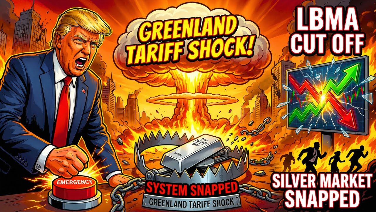 Just In: The “Greenland Tariff Shock” Just Snapped The Silver Market | LBMA Cut Off