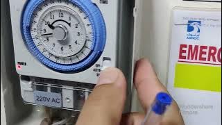 Timer Switch/ How to install and set the analog value for a specific time. (Revised Video)