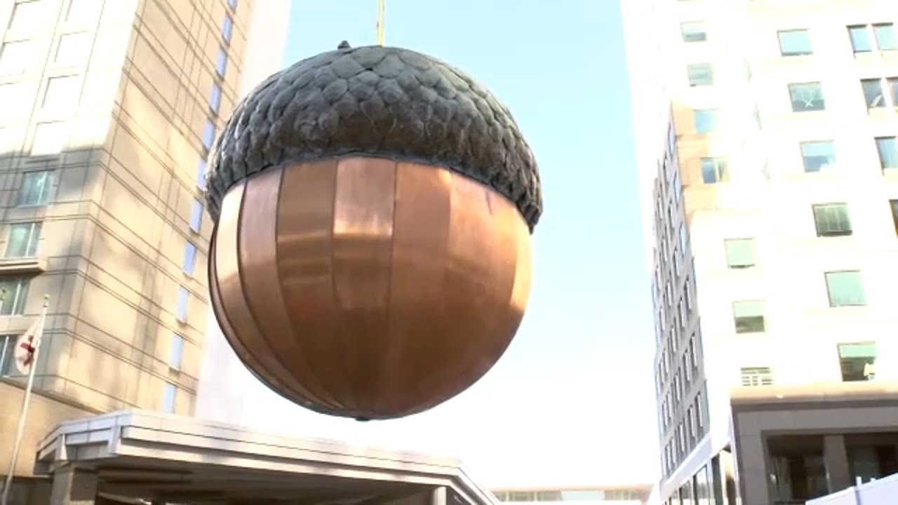 Downtown Raleigh preparing ring in 2026 with acorn drop - YouTube
