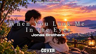 When You Look Me In The Eyes - Jonas Brothers | Romantic RnB Love song | Aique Tunes Music (COVER)