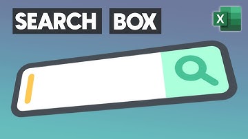 How to Build a Search Box in Excel - Create a Search Bar in minutes