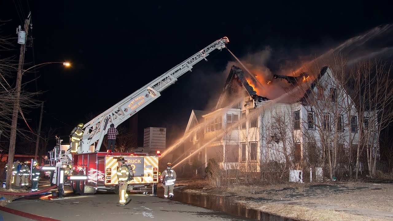 Richards Pl. 2nd Alarm Fire (West Haven, CT) 2/8/19 YouTube