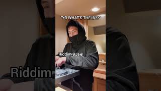 Asking Riddim DJs for IDs 😭 #dj #shorts #riddim
