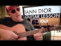 10X3 Iann Dior Guitar Tutorial Beginner Lesson 
