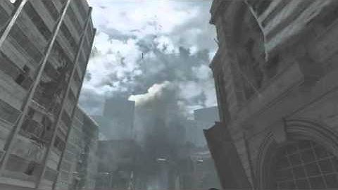 MW3 - My First Cross Map Throwing Knife!!!!