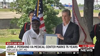 Veterans, public gather to celebrate 75 years of John J. Pershing VA Medical Center
