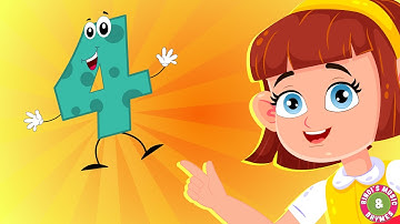 Numbers Song | Number 4 |  Nursery Rhymes for Kids | Bindi