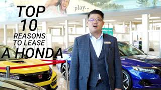 Top ten reasons to lease a Honda.