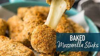 Baked Mozzarella Sticks!