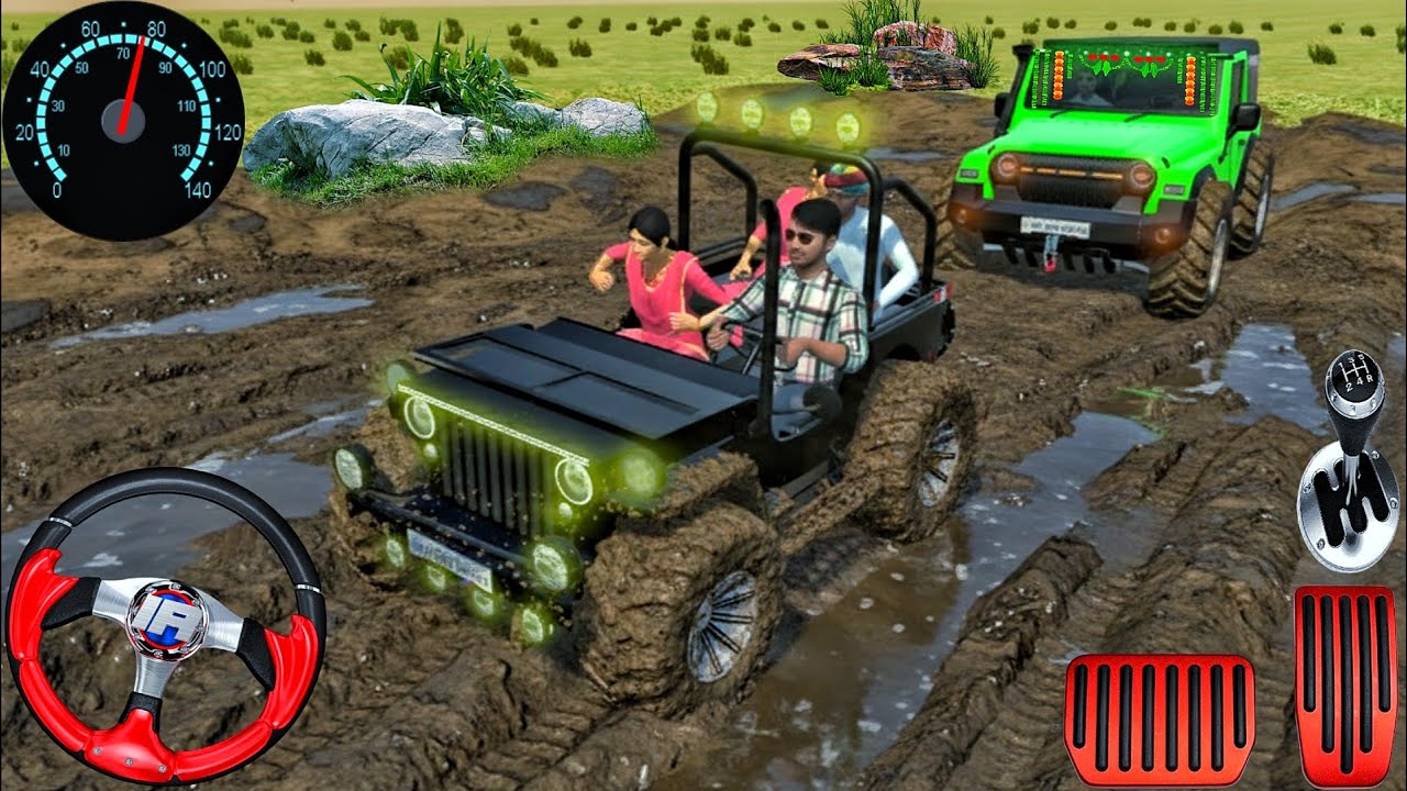 4x4 Offroad Jeep Driving Simulator 3D - Drive SUV 4x4 jeep Offroad Game - Android GamePlay part 8