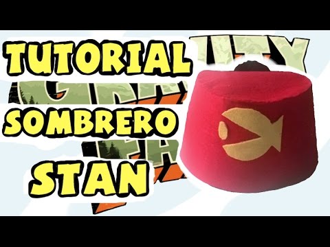 Cómo hacer el sombrero de Stan - Tutorial Falls -