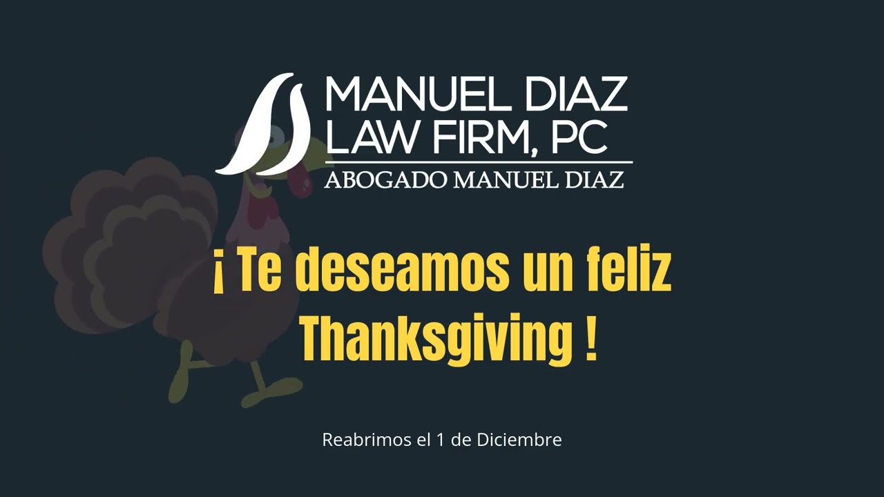 Manuel Diaz te desea: ¡Feliz día de Acción de Gracias 2025!