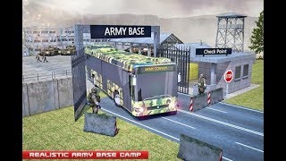 Army Coach Super Bus Driving - Android Gameplay FHD - Car Games screenshot 4