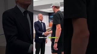 Absurd! Florentino Perez Sulap Bernabeu Jadi Lapangan Tenis, Ikut Jadi Wasit! #realmadrid #tenis