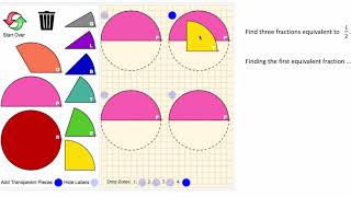 Fraction Circles VM Demonstration
