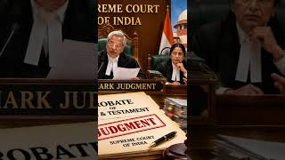 27 साल बाद Probate रद्द? SC का बड़ा फैसला ⚖️ #lawupdates #legalprofession #judiciary