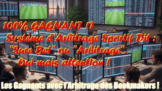 100% WINNER!?➡️ Sports Arbitration System: "Sure Bet" or "Arbitration". Yes, but be careful!