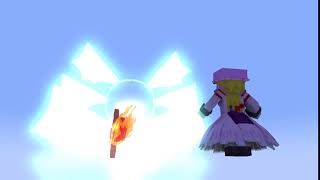 (13+) Yukari Yakumo vs SCP-001 (The Gate Guardian) | Minecraft Animation