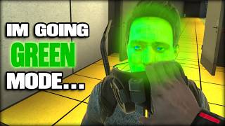 Activating Green Mode™, then physics bugging out of the map. | Boneworks Multiplayer