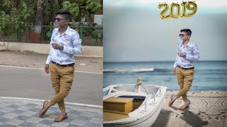Photoshop Happy New Year 2019 Photo Editing Tutorial Photoshop cc  -S.K EDITING 111 screenshot 4