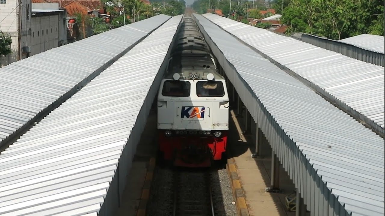 Seru! Liat Kereta Api Dari Atas Edukasi & Hiburan Anak (See The Train From Above for Kids or Child)