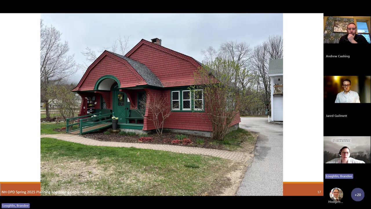 New Meets Old: Additions to Historic Buildings & Infill Dev - NH OPD P&Z Conf HIST Track 05/10/2025